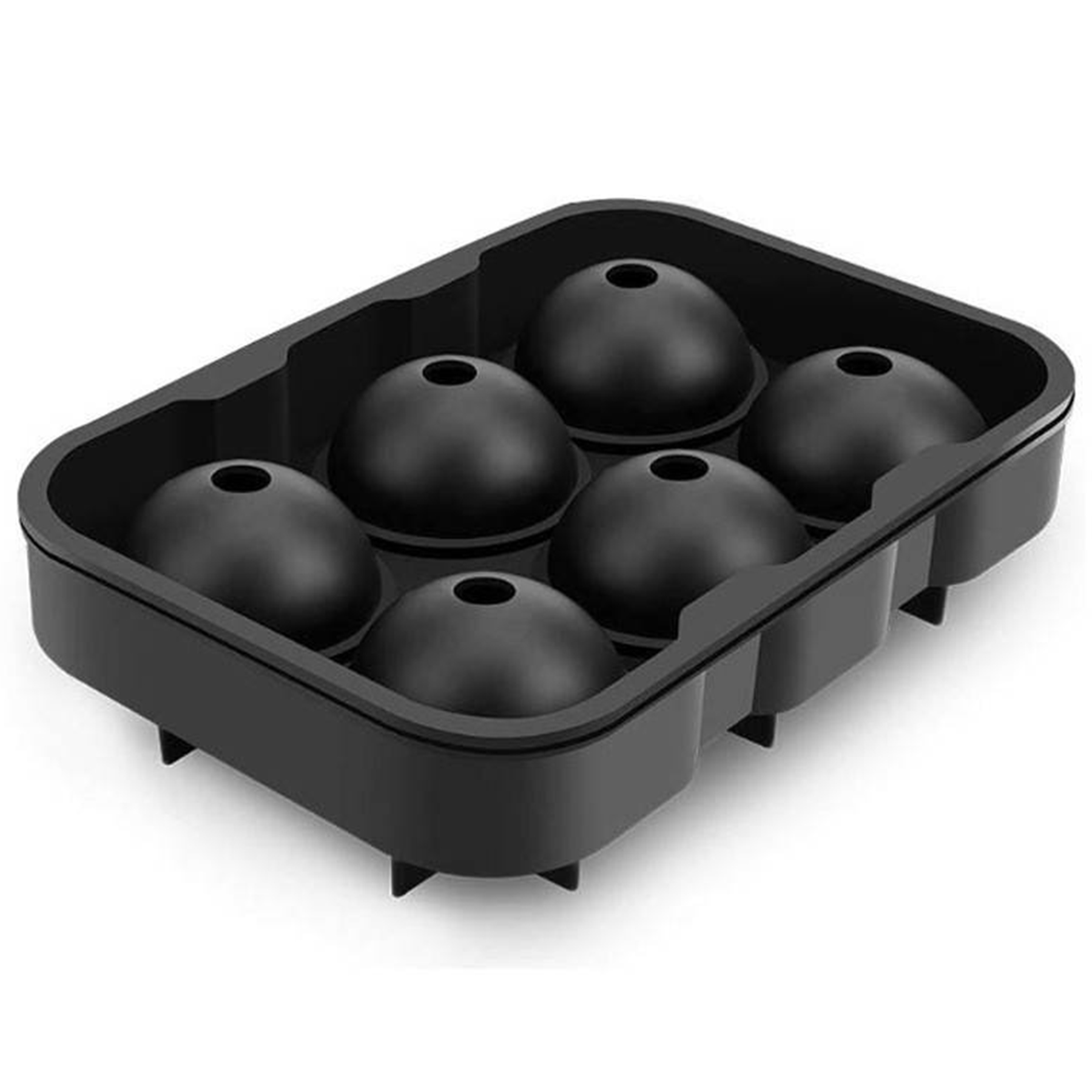 Premium Silicone Ice Ball Molds with Cover 2