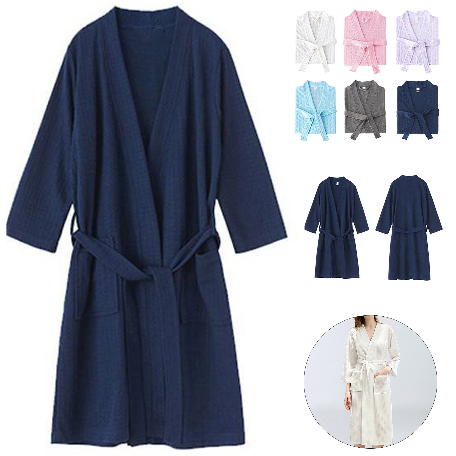 Cozy Knit Bathrobe