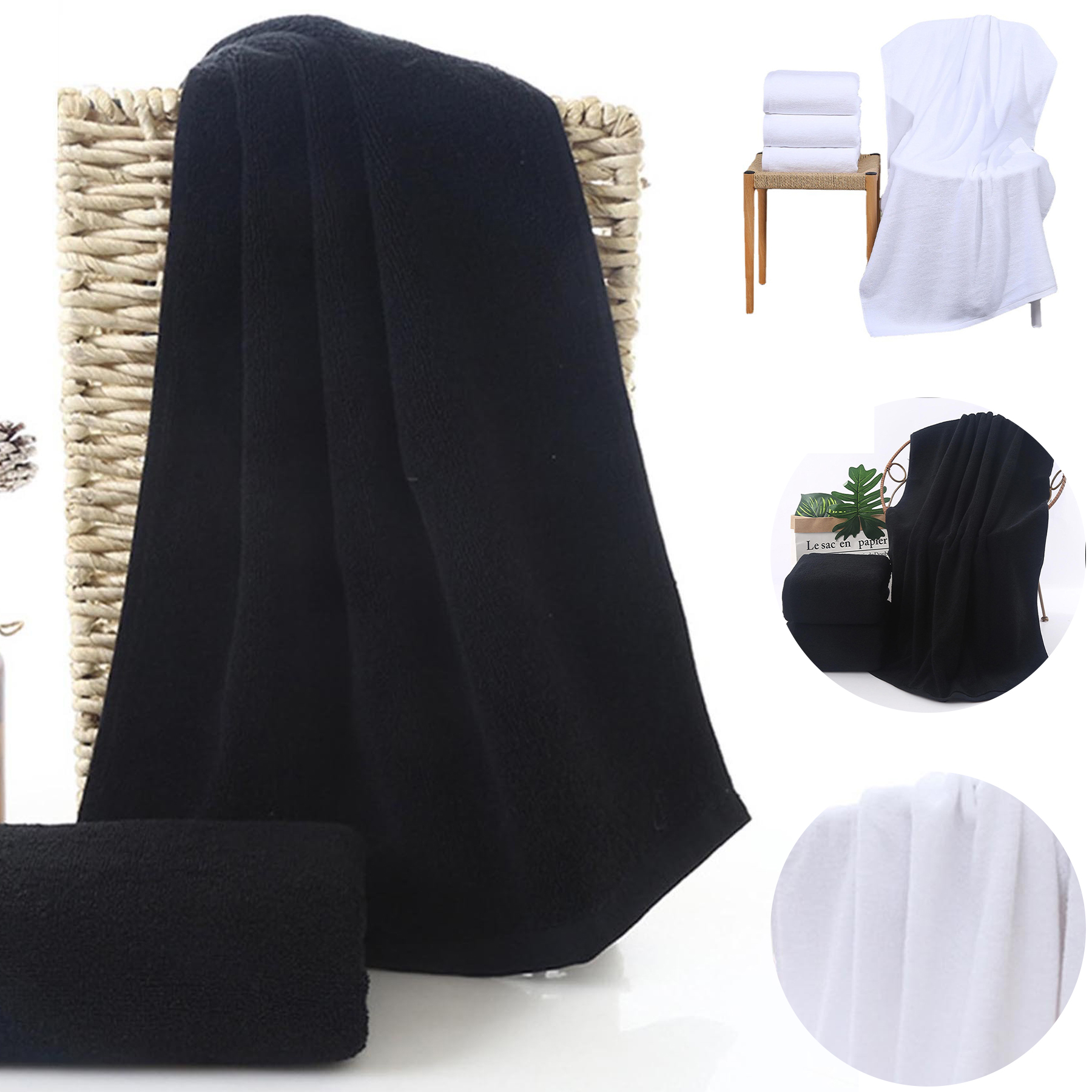 Premium Cotton Bath Towels