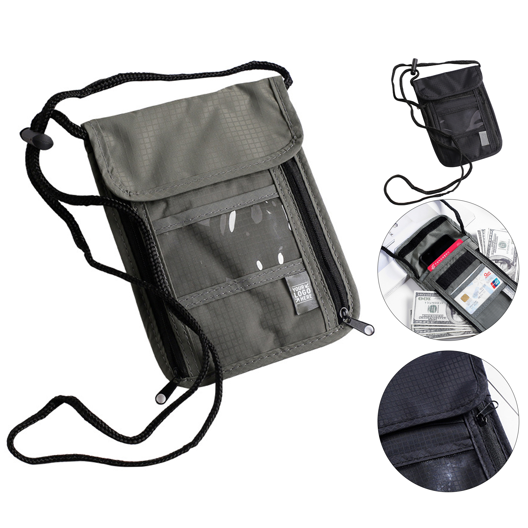 Secure Travel Neck Pouch