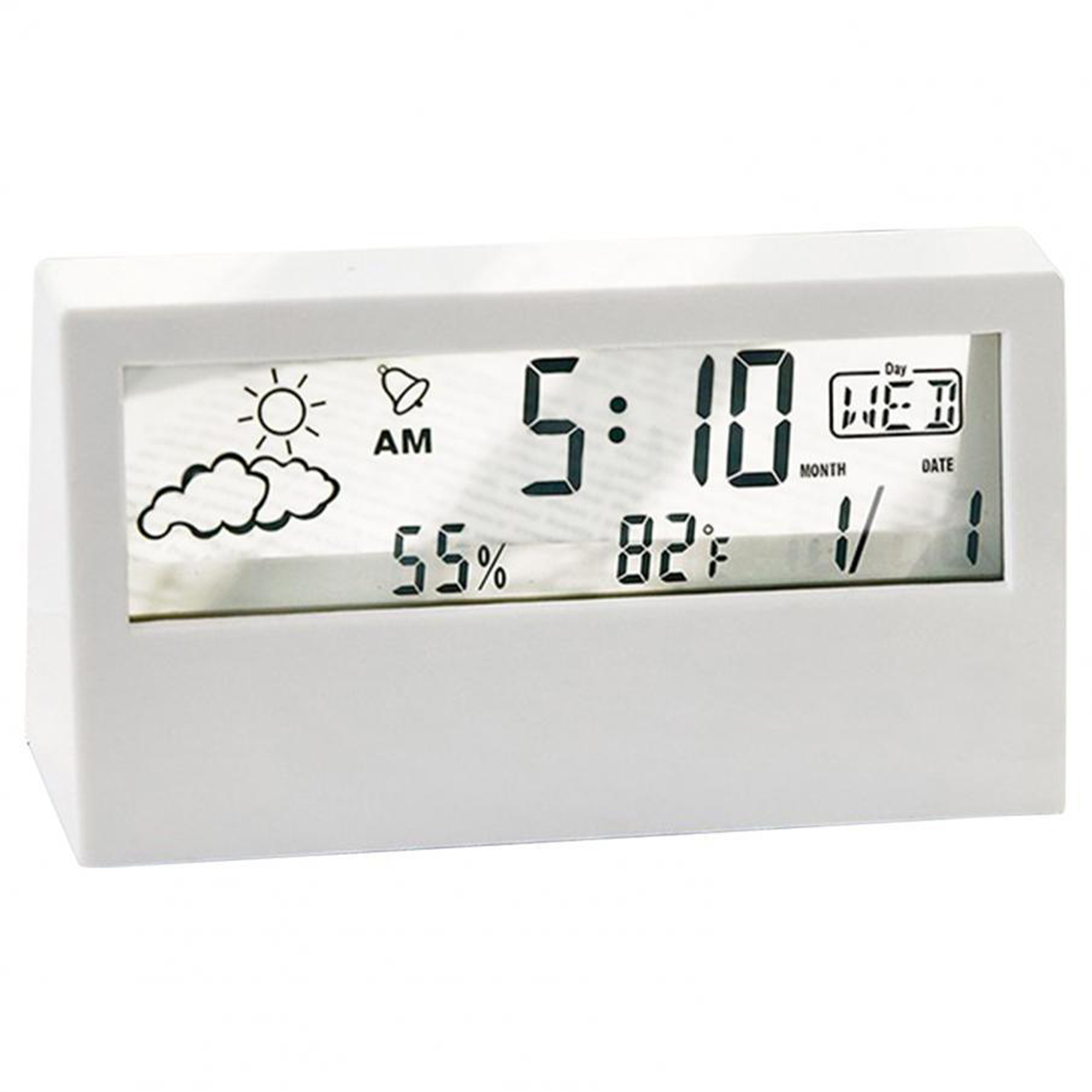 Clear Digital Temperature Humidity Monitor 2