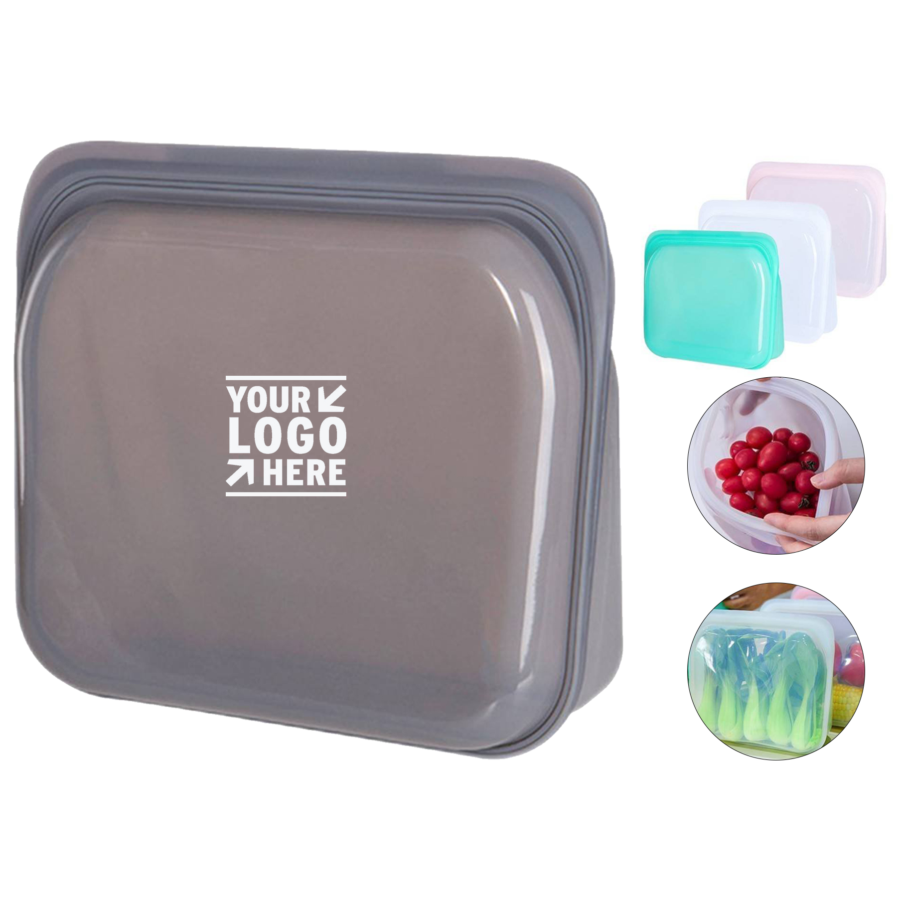 Eco-Friendly Silicone Food Storage Bag