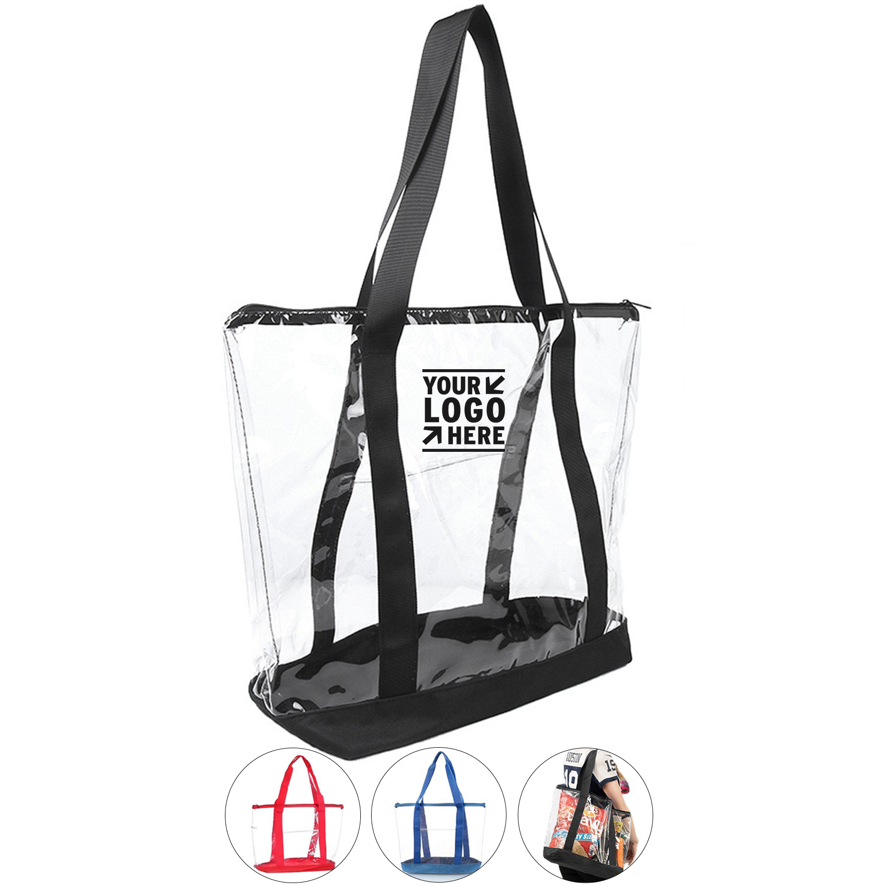 Transparent Water-Resistant Carryall