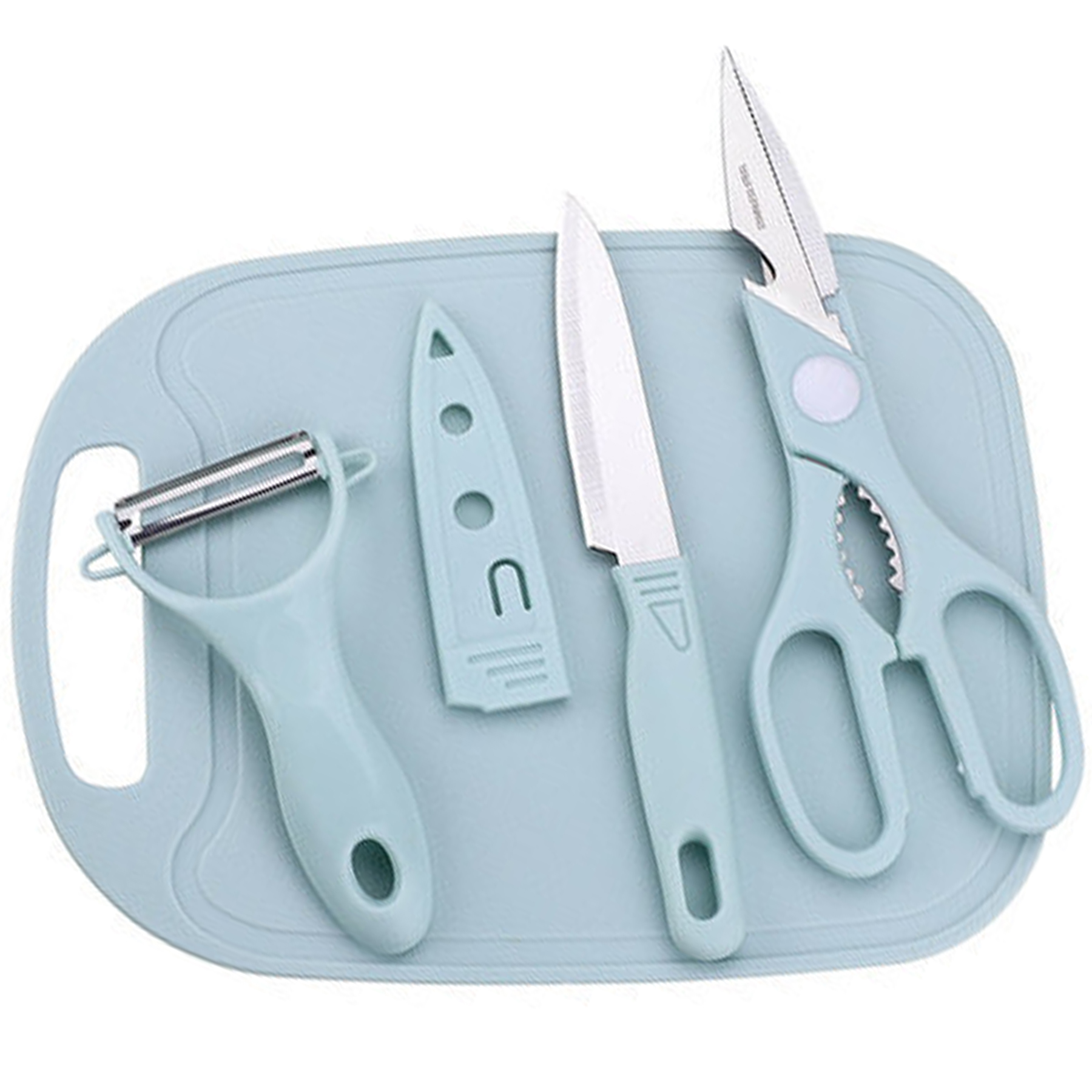 Compact Portable Cutting Board Kit 2
