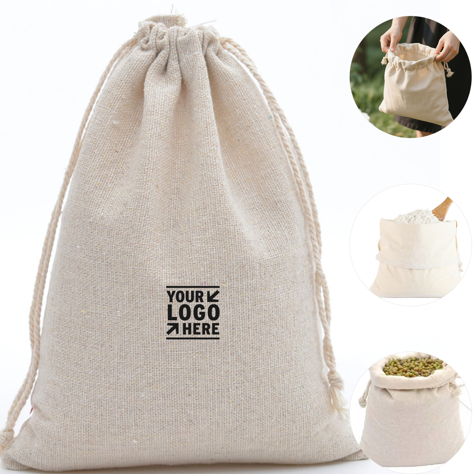 Eco-Friendly Fabric Pouches