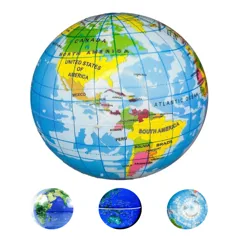 Printed Globe Stress Ball