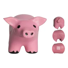 Squeezable Stress Relief Pig
