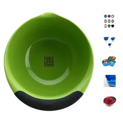Triple Bowl Set with Pour Spout and Non-Slip Base