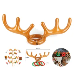 Inflatable Reindeer Horn Game