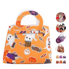 Collapsible Holiday Felt Treat Bag