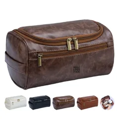 Premium Synthetic Leather Cosmetic Organizer