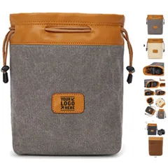 Canvas Camera Pouch
