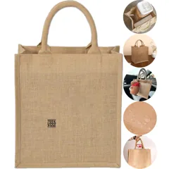 Natural Jute Tote Bag