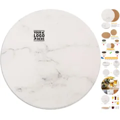 Natural Stone Cork Coaster