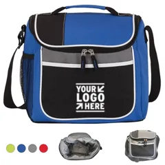 Portable 16-Can Insulated Cooler Bag