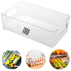 Clear Kitchen Refrigerator Organizer