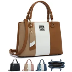 Chic Color-Block Tote