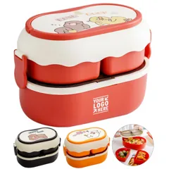 Fun Double-Compartment Food Container