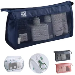 Mesh Zippered Organizer Pouch