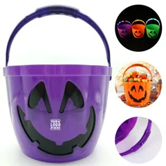 Glow-in-the-Dark Halloween Treat Container