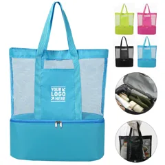 Versatile Mesh Cooler Tote