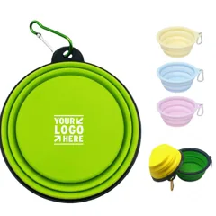 Portable Pet Feeding Bowl with Clip