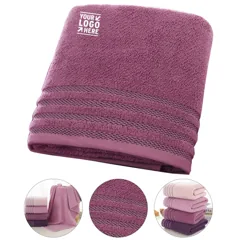 Soft Lavender Bath Towels