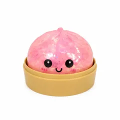 TPR Stress Relief Dumpling Squishy Toy, Realistic Dough Feel 6