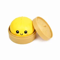 TPR Stress Relief Dumpling Squishy Toy, Realistic Dough Feel 7