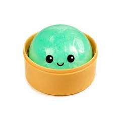 Slow Rebound Gold Glitter Dumpling Stress Ball 4