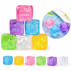 Stress Relief Slow Rebound Ice Cube Squishy Fidget Toy